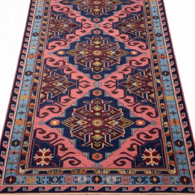 Большой розово-голубой сумах