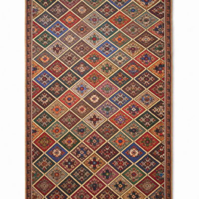 Цветочки в ромбике